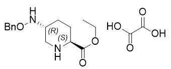(2S,5R)-5-[(苄氧基)氨基]哌啶-2-甲酸乙酯草酸盐